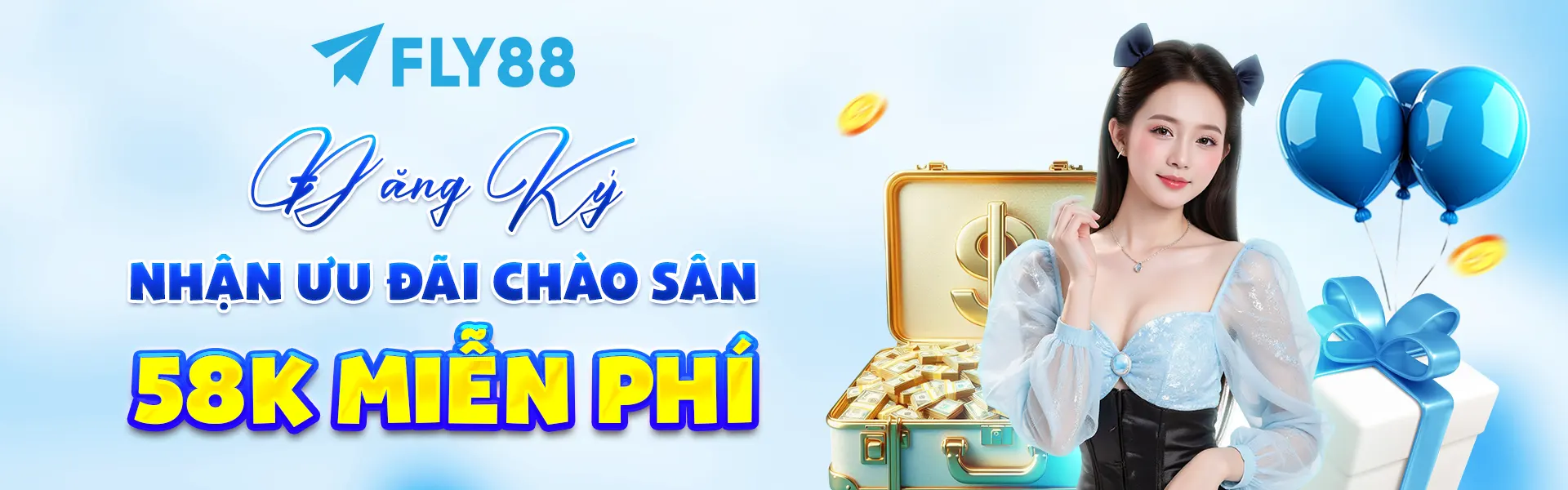 Banner Game bài và Casino Fly88